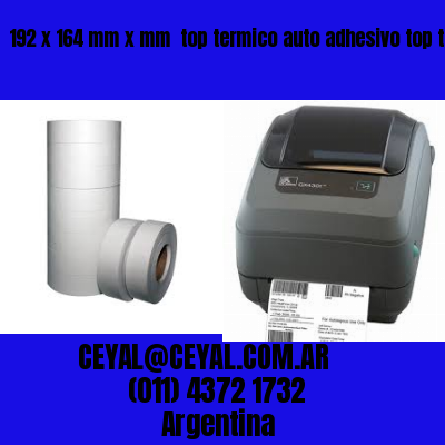 192 x 164 mm x mm  top termico auto adhesivo top termico adesivo