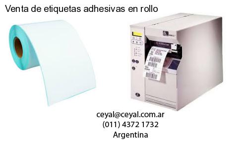 Venta de etiquetas adhesivas en rollo