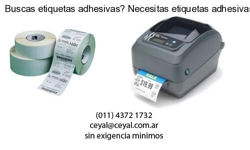 Buscas etiquetas adhesivas? Necesitas etiquetas adhesivas? Necesitas impirmir etiquetas adhesivas