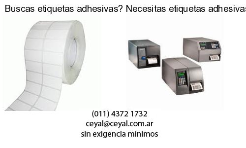 Buscas etiquetas adhesivas? Necesitas etiquetas adhesivas? Necesitas impirmir etiquetas adhesivas