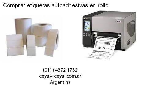 Comprar etiquetas autoadhesivas en rollo