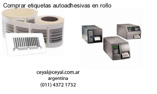 Comprar etiquetas autoadhesivas en rollo