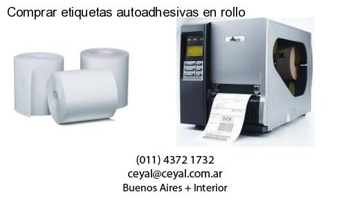 Comprar etiquetas autoadhesivas en rollo