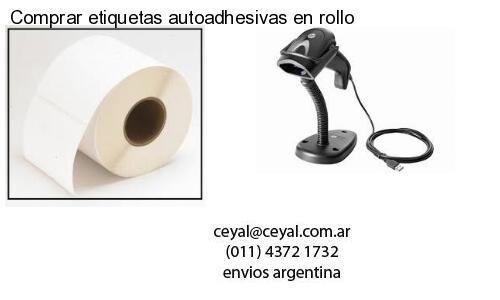 Comprar etiquetas autoadhesivas en rollo