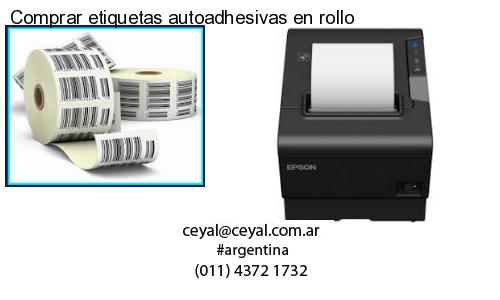 Comprar etiquetas autoadhesivas en rollo