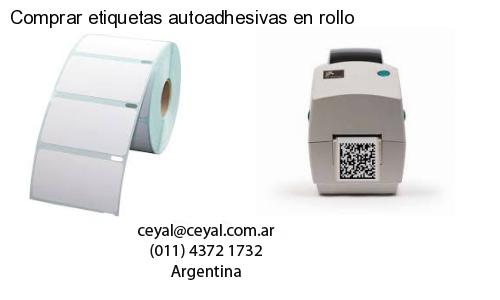 Comprar etiquetas autoadhesivas en rollo