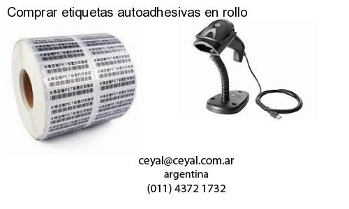 Comprar etiquetas autoadhesivas en rollo