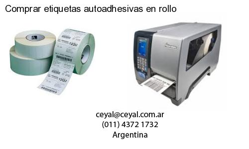 Comprar etiquetas autoadhesivas en rollo