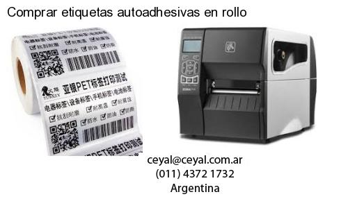 Comprar etiquetas autoadhesivas en rollo