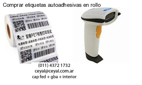 Comprar etiquetas autoadhesivas en rollo