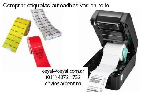 Comprar etiquetas autoadhesivas en rollo