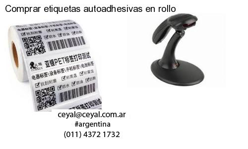 Comprar etiquetas autoadhesivas en rollo