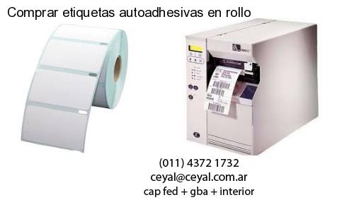 Comprar etiquetas autoadhesivas en rollo