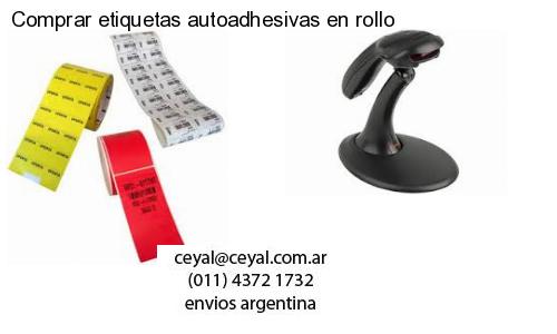 Comprar etiquetas autoadhesivas en rollo