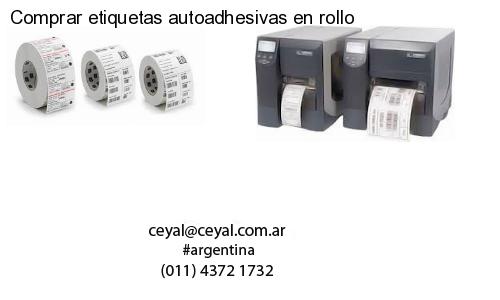 Comprar etiquetas autoadhesivas en rollo