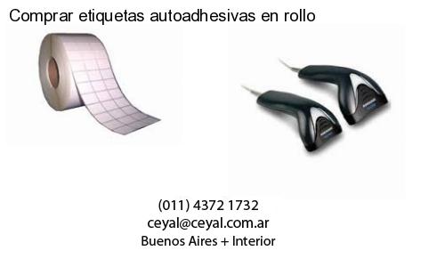 Comprar etiquetas autoadhesivas en rollo
