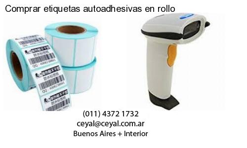 Comprar etiquetas autoadhesivas en rollo