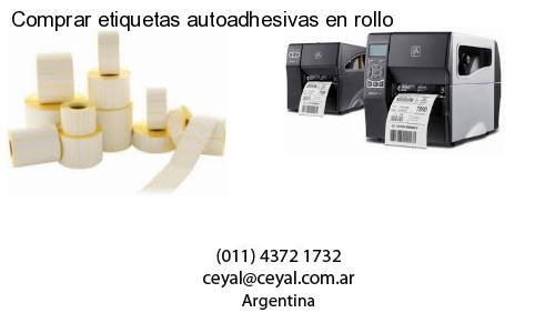 Comprar etiquetas autoadhesivas en rollo