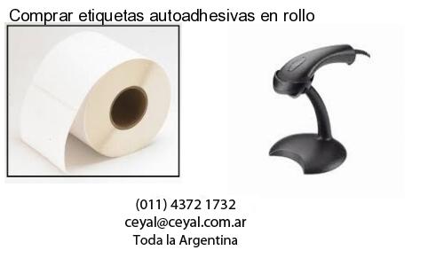 Comprar etiquetas autoadhesivas en rollo