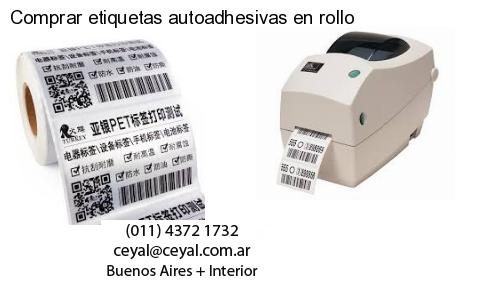 Comprar etiquetas autoadhesivas en rollo