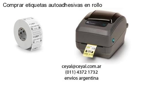 Comprar etiquetas autoadhesivas en rollo