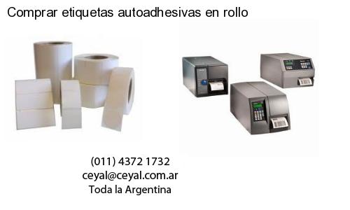 Comprar etiquetas autoadhesivas en rollo