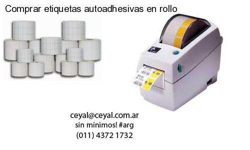 Comprar etiquetas autoadhesivas en rollo