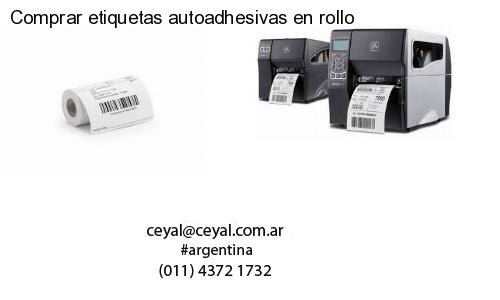 Comprar etiquetas autoadhesivas en rollo