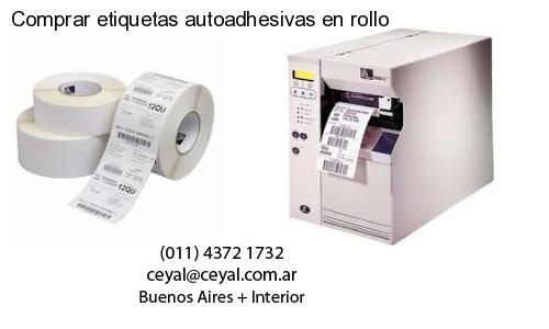 Comprar etiquetas autoadhesivas en rollo