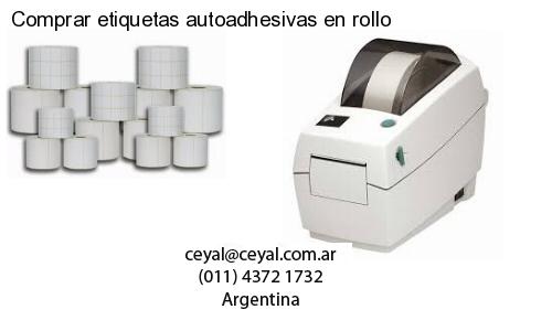 Comprar etiquetas autoadhesivas en rollo
