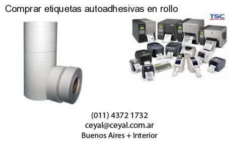 Comprar etiquetas autoadhesivas en rollo