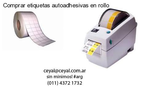 Comprar etiquetas autoadhesivas en rollo