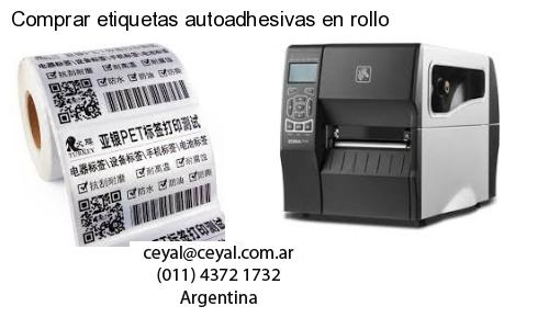 Comprar etiquetas autoadhesivas en rollo