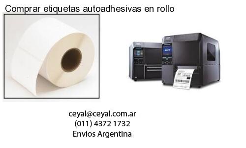 Comprar etiquetas autoadhesivas en rollo