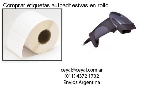 Comprar etiquetas autoadhesivas en rollo