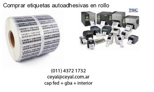Comprar etiquetas autoadhesivas en rollo