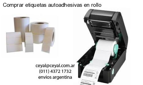 Comprar etiquetas autoadhesivas en rollo