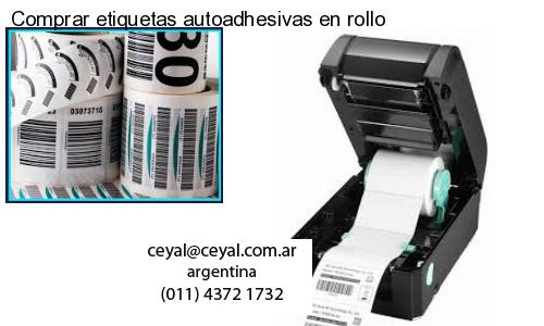 Comprar etiquetas autoadhesivas en rollo