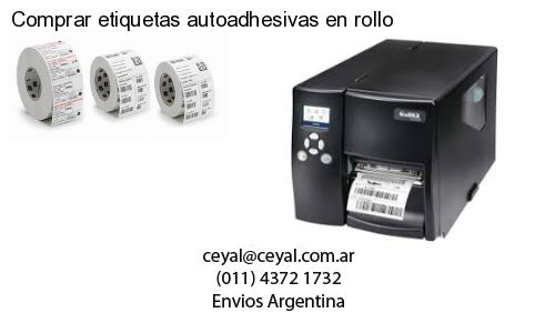 Comprar etiquetas autoadhesivas en rollo