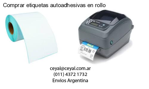 Comprar etiquetas autoadhesivas en rollo