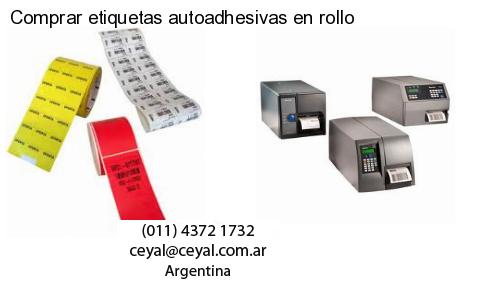 Comprar etiquetas autoadhesivas en rollo