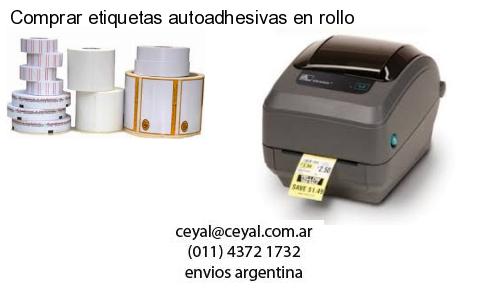 Comprar etiquetas autoadhesivas en rollo