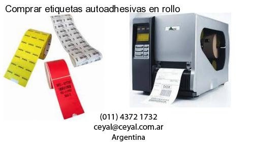 Comprar etiquetas autoadhesivas en rollo