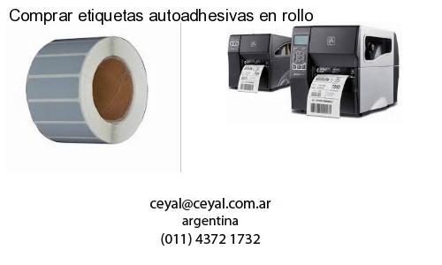 Comprar etiquetas autoadhesivas en rollo