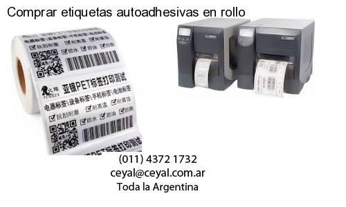 Comprar etiquetas autoadhesivas en rollo