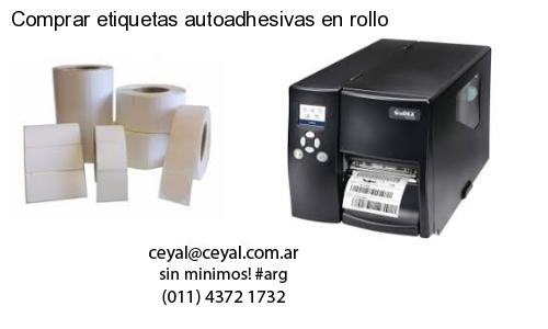 Comprar etiquetas autoadhesivas en rollo