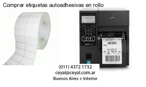 Comprar etiquetas autoadhesivas en rollo