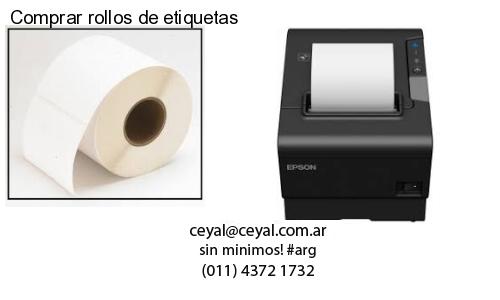 Comprar rollos de etiquetas