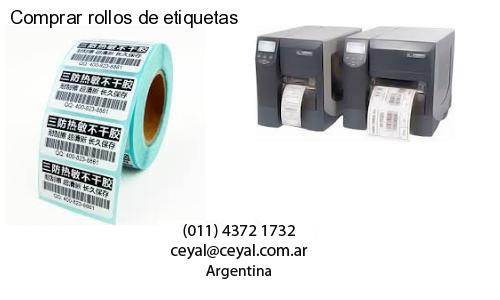 Comprar rollos de etiquetas