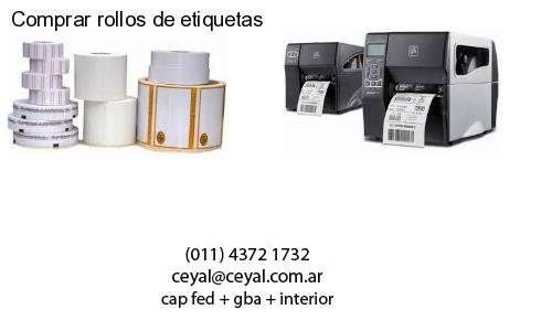 Comprar rollos de etiquetas